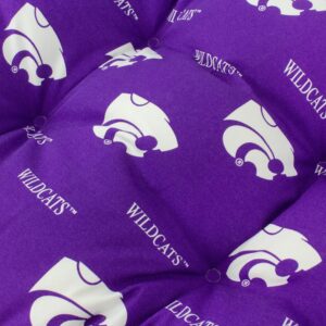 College Covers Comfy Loveseat Settee Cushion, 46 in x 20 in x 3 in, Kansas State Wildcats