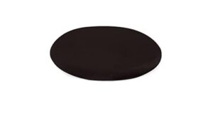 oleewel memory 13 inch foam seat cushion anti-slip soft round stool cushion chair pad black