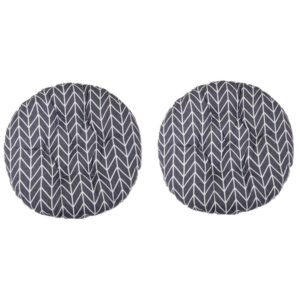 dadaa cotton chair pads,soft seat cushions thicken seat pads cushion pillow for office,home or car sitting,set of 2 (a)