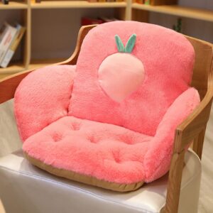 GEORPE Cartoon Seat Cushion Pillow Floor Cushions Plush Pad Sitting Rocking Chair Swing for Office Home Color 15.7x13.8x15.7''/40x35x40cm