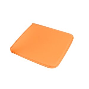 aokid office chair cushion, chair cushion with ties non-slip seat cushion for dinning room, living room orange