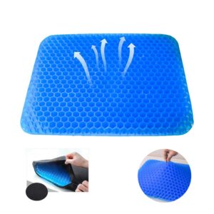 lovezz multi-functional gel cushion, cool and breathable, high-elastic chair seat support cushion, relieve hip fatigue