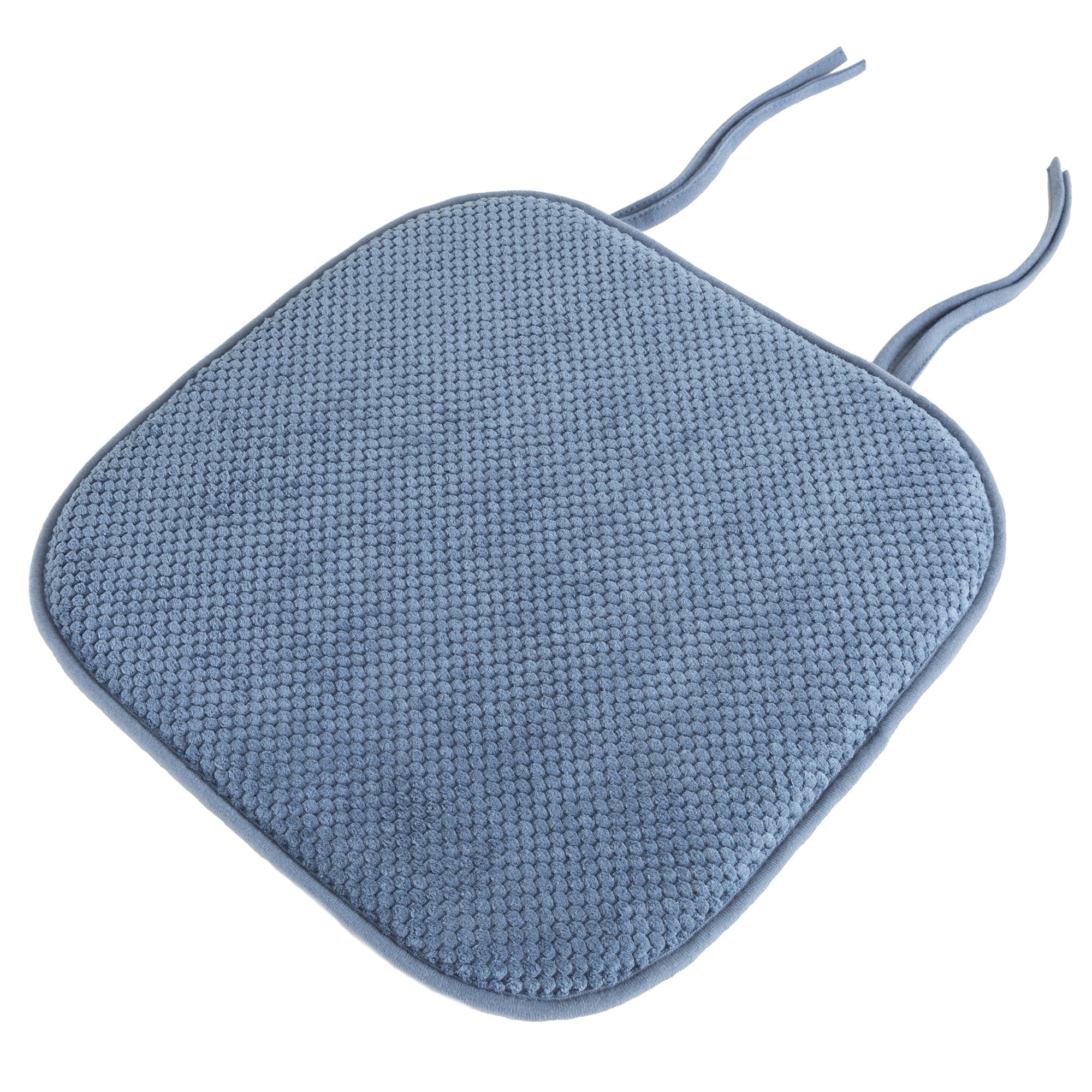 Lavish Home Chair Pad - Blue