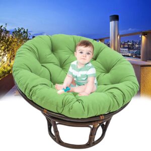 gruytoie papasan round chair cushions, swing hanging basket seat cushion, thick comfortable and oversized papasan