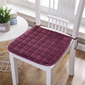 TUNKENCE Kitchen Chair Cushions Desk Chair Cushion Chair Pad with Back Support Seat Cushions Pillows with Ties for Dining Chairs, Office Soft and Comfortable