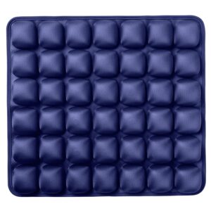 walbryka high comfortable airbag office chair cushion pain relief air seat cushions with non-slip cover (blue)