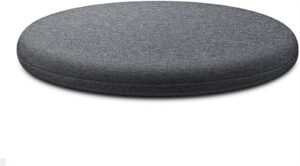 hiigh memory foam seat cushion, round floor cushion, slow rebound soft round stool cushion chair pads, detachable chair pads, with zipper, multicolors ( color : dark grey , size : 30cm/12in )