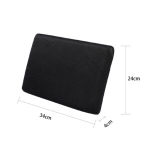 Dining Chair Pads Classroom Rectangle Bench Stool Cushion Seat Chair Cushion with Ties Thicken Seat Pad Cushion Pillow for Office Home Car Sitting Bar Stool Covers Cushion Soft Mat Pads Floor Pillow