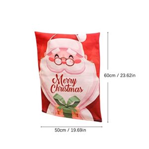 Trailrest Extra Large Seat Cushion Christmas Chair Cover Creative Cartoon Christmas Decorations Printing (1C-D, One Size)