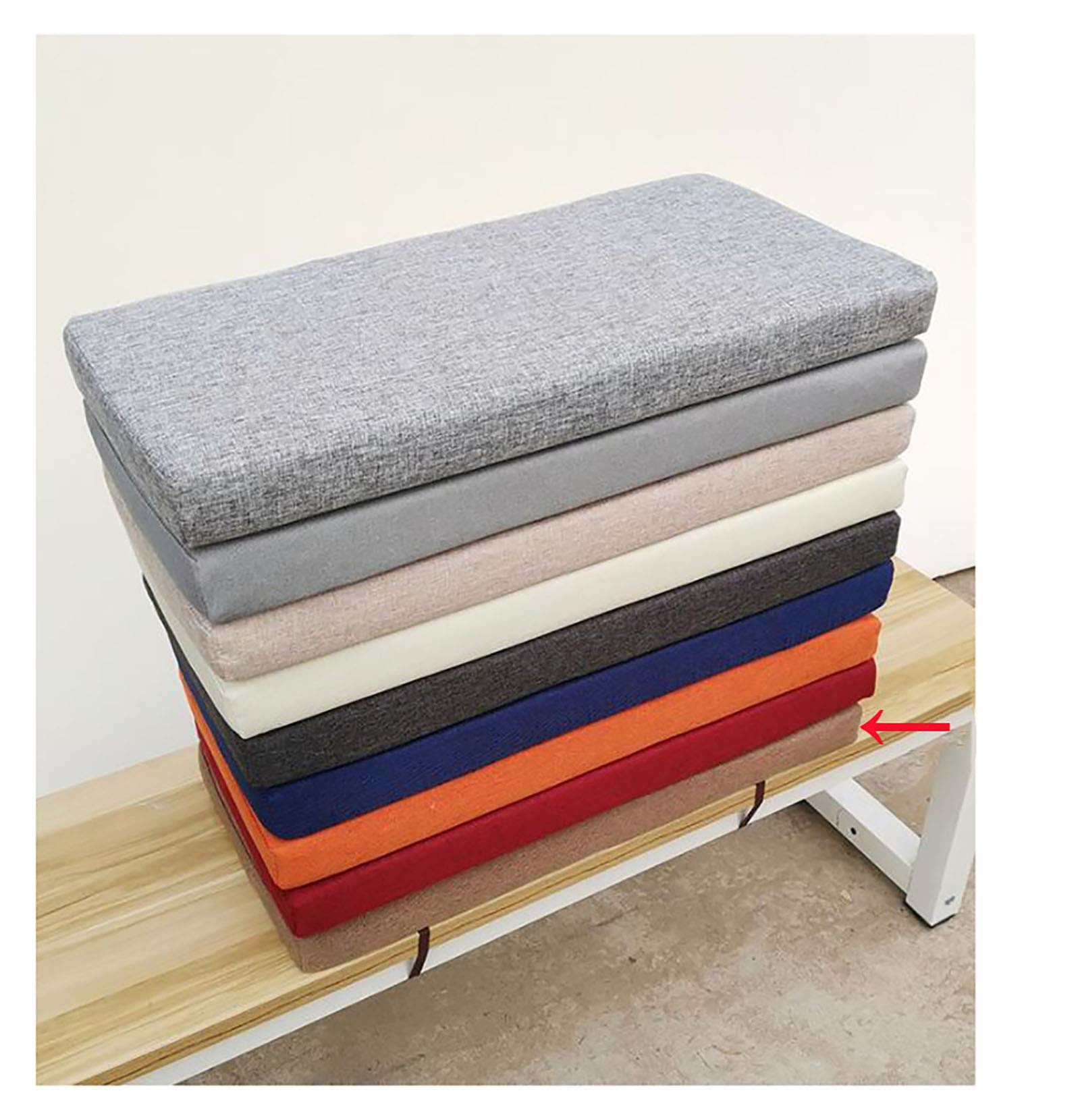 wangk Seat Cushions Bench Seat Cushion Elastic Thicken Dining Chair Pads,Thick Upholstery Quilted Cushion Floor Cushion