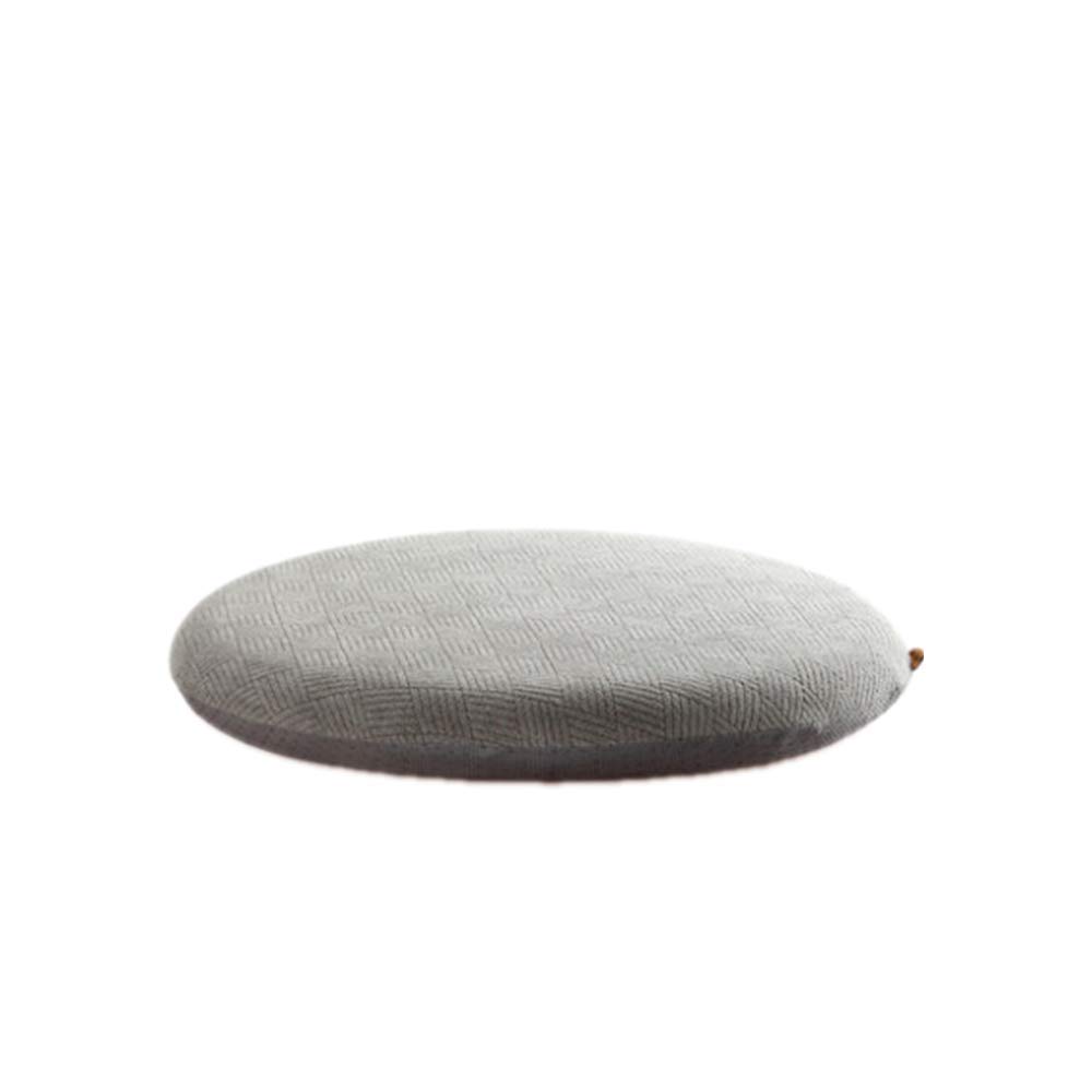 Olywell 16 Inch Memory Foam Seat Cushion Anti-Slip Soft Round Stool Cushion Chair Pad Grey