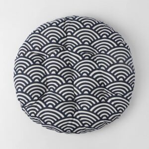 Muellery Home Decor Seat Cushion Chair Cushion Pad Round Home School Navy TPYU107628