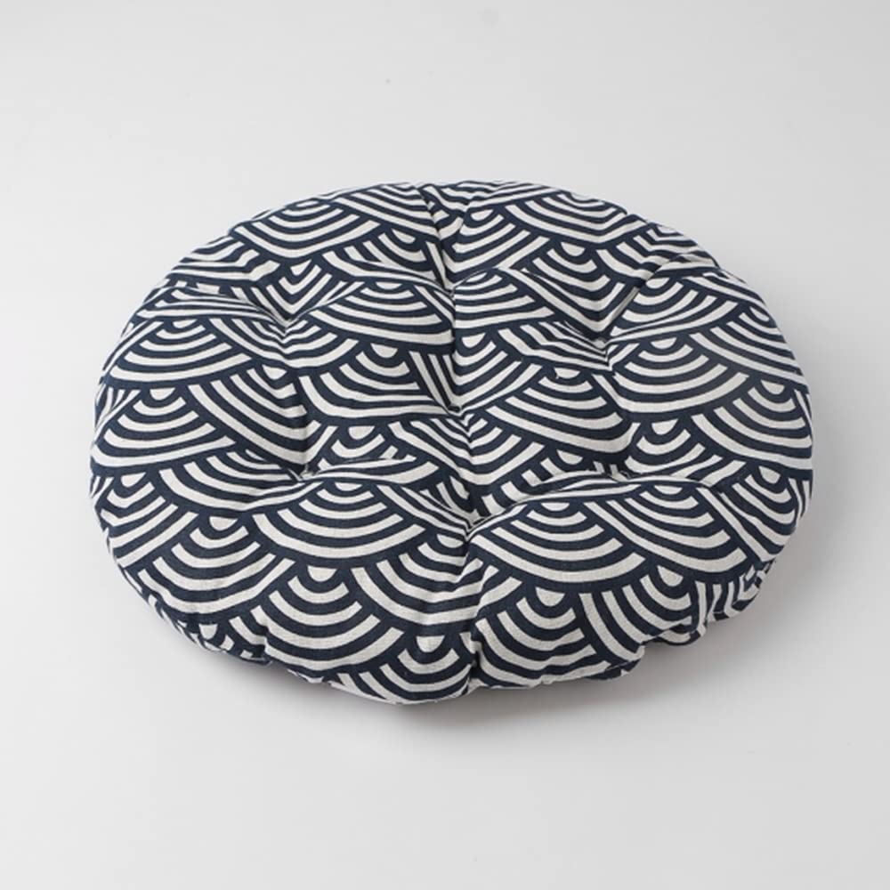 Muellery Home Decor Seat Cushion Chair Cushion Pad Round Home School Navy TPYU107628