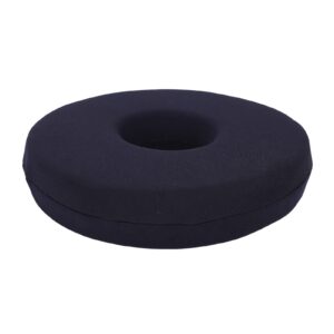 bed sore donut pillow,25cm butt sitting cushion, donut pillow wheelchair nursing bed sore pad for bedridden patient elderly black