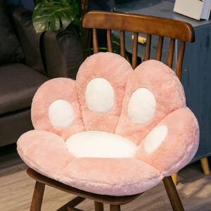 ZTGD Cat Paw Cushion, Cat Claw Seat Cushion Skin-Friendly Wear Resistant PP Cotton Cat Paw Shaped Chair Cushion for Home White 70cm x 60cm 70cm x 60cm