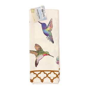 sonoran souvenirs kitsch kitchen hummingbird tea towel (16" x 28") absorbent 100% cotton dish towel with a loop