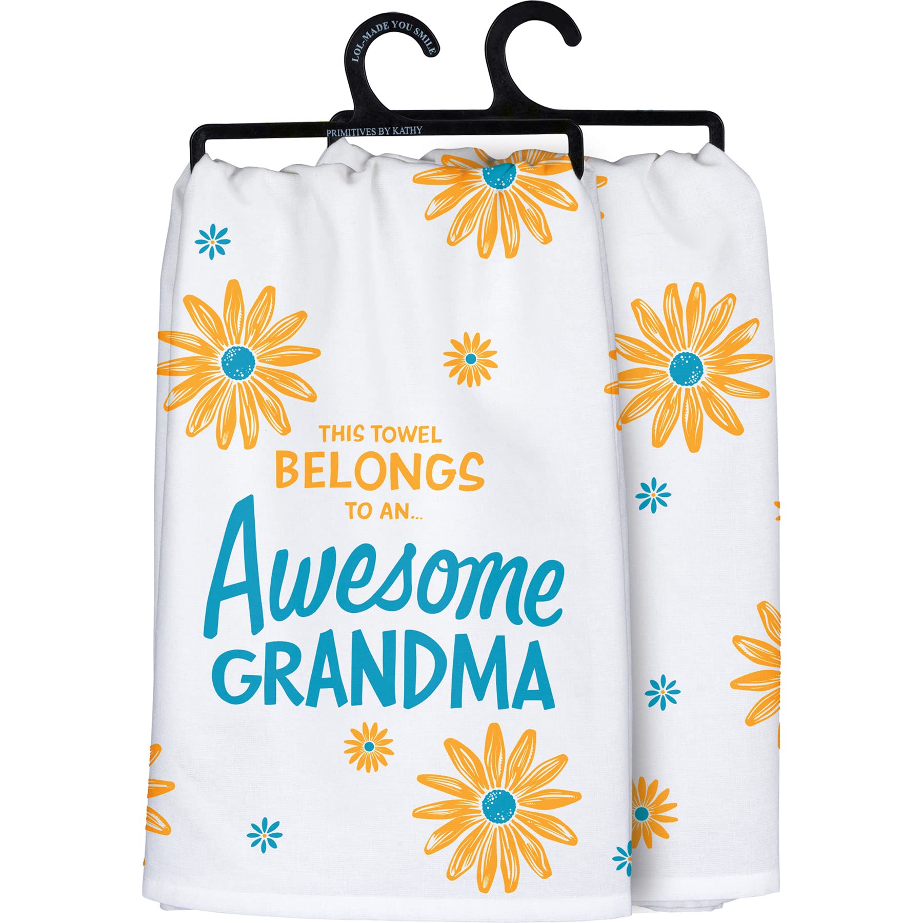 Primitives by Kathy This Towel Belongs to an ... Awesome Grandma Decorative Kitchen Towel Small