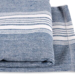 KAF Home Strada Reversible Kitchen Towel - Set of 6, Oversized 20 x 30 Inch, 100% Cotton Dish Towels - Made in Turkey