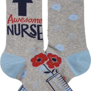 Primitives by Kathy LOL Made You Smile Silly Socks, Awesome Nurse