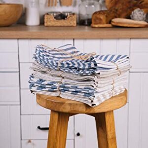 LINICHE Linen Kitchen Towels | 30x20 Inches | Pack of 2 | Lint-Free Dish Cloth | Lightweight Fabric | Flax Tea Towel, Napkin | Table Setting Accessories | Wedding Gift