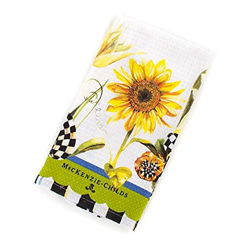 MACKENZIE-CHILDS Courtly Check Sunflower Dish Towel