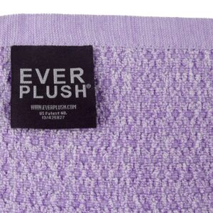 Everplush Diamond Jacquard Washcloth 6 Piece in Lavender