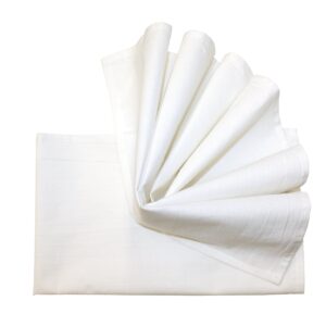 aunt martha's 18"x28" flour sack dish towels, white pkg of 2