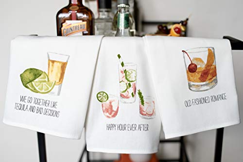 Mud Pie Tequila Dish Towel Set (41500194T) Small