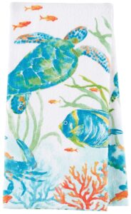 kay dee designs sea splash turtle terry kitchen towel, 16" x 26", various