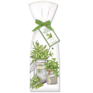 mary lake-thompson ltd. herb jars towel set