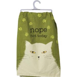 kitchen towel - nope not today