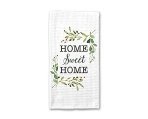 canary road home sweet home dish towel | housewarming present | new homeowner gift | housewarming towel | new home owner present