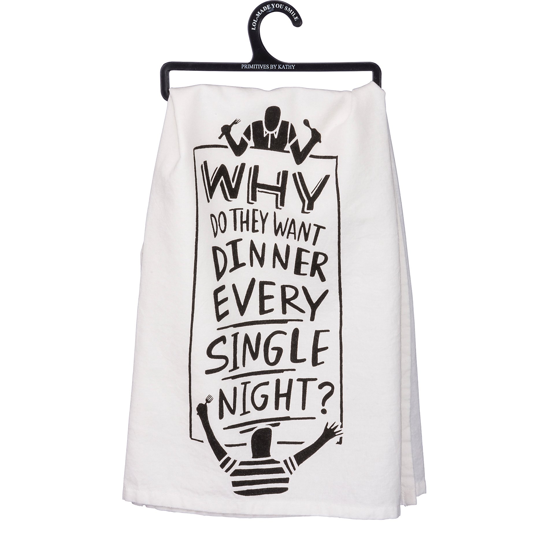 Primitives by Kathy Every Night Dish Towel