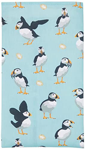 Samuel Lamont Puffins Cotton Tea Towel