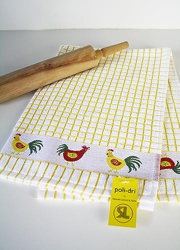 Samuel Lamont & Sons Poli Dri Tea Towel Chickens