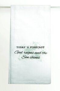 mw today's forecast tea towel set of6 16x28