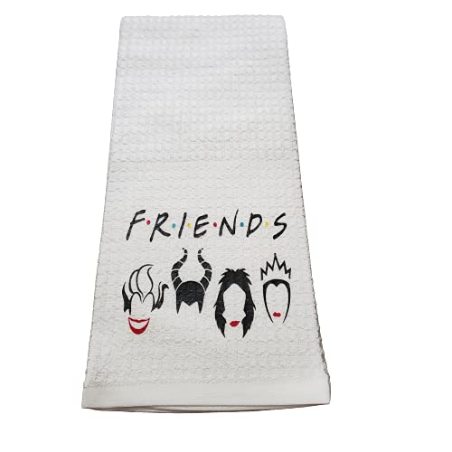 Villains/Friends/Witches Wine/Drinking Kitchen Towel