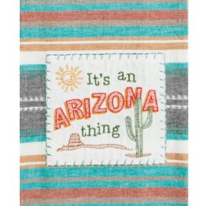 Home State Of Arizona Embroidered Southwest 2 Piece Kitchen Towel Bundle