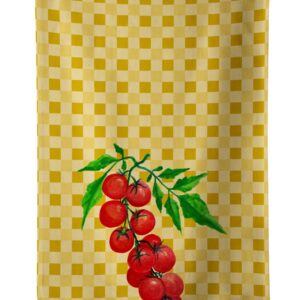 Caroline's Treasures BB7194KTWL Cherry Tomato on Basketweave Kitchen Towel Dish Cloths Guest Hand Towel Decorative Bathroom Towel for Face,Tea, Dishcloth, Kitchen and Bath