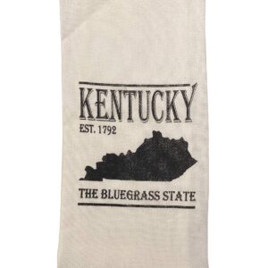 Kentucky the Bluegrass State Tea Towel