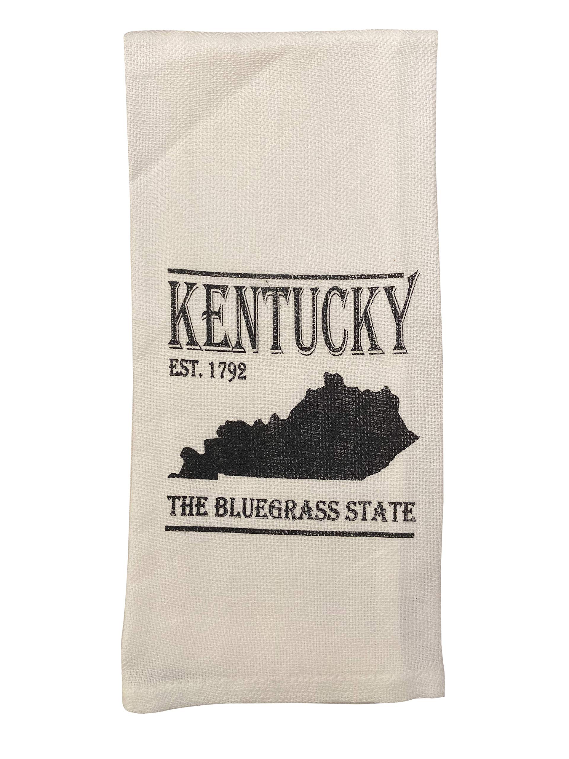 Kentucky the Bluegrass State Tea Towel