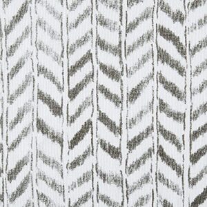 Tommy Bahama Maui Herringbone Dual Purpose Kitchen Towel 2-Pack Set, Grey, 16"x28"