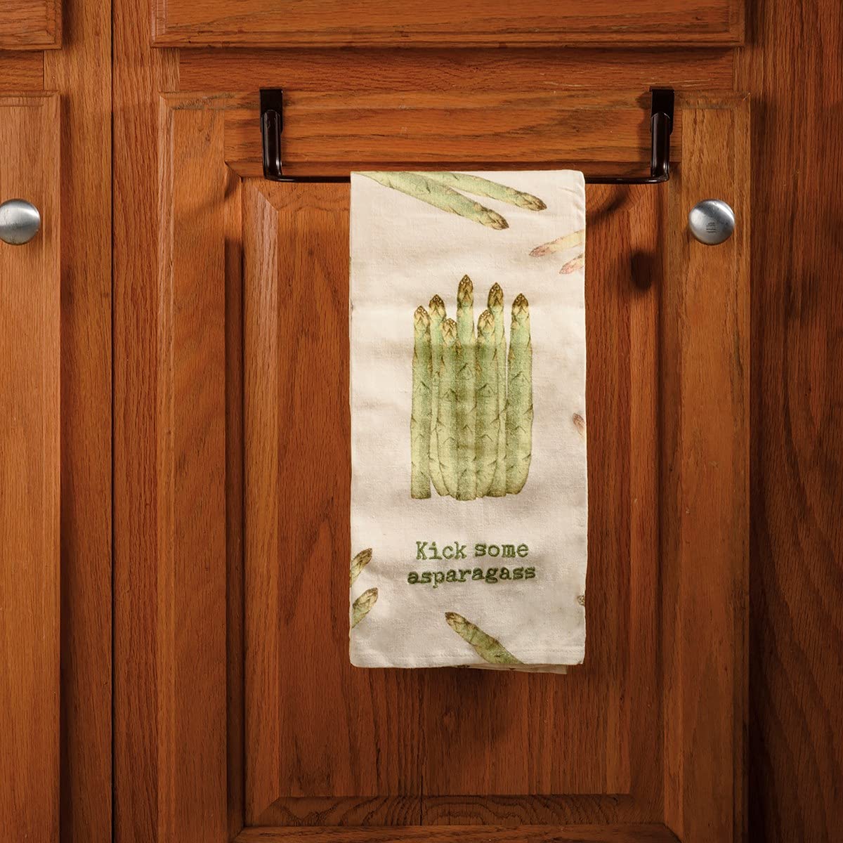 Primitives by Kathy Kick Some Asparagass Decorative Kitchen Towel