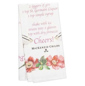 mackenzie-childs berries & bubbles dish towel