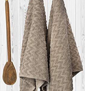 Bliss Casa Kitchen Towels and Dish Cloth Set (12 Pack, 15 x 25 Inch) – 100% Cotton Dish Towels for Kitchen Soft and Highly Absorbent – Tea Towels and Bar Towels for Daily Use