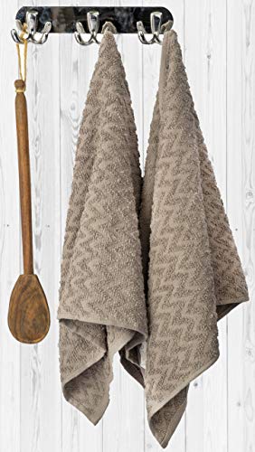 Bliss Casa Kitchen Towels and Dish Cloth Set (12 Pack, 15 x 25 Inch) – 100% Cotton Dish Towels for Kitchen Soft and Highly Absorbent – Tea Towels and Bar Towels for Daily Use