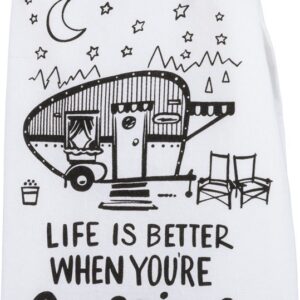 Primitives by Kathy Camper Towel Bundle - Life is Better and Park It