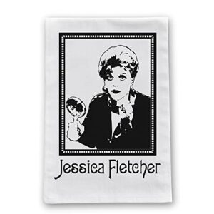 funny kitchen towels - housewarming gifts, tea towels, decorative dish towels (jessica fletcher murder she wrote)