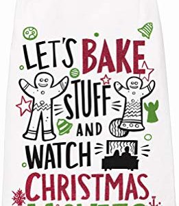 Primitives by Kathy Winter Holiday Dish Towel (Christmas Movies)