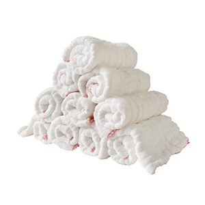 bisadon pack kitchen cloth dish towels, premium dishcloths, ultra absorbent dishtowels 100% cotton,nonstick oil (5 pack)